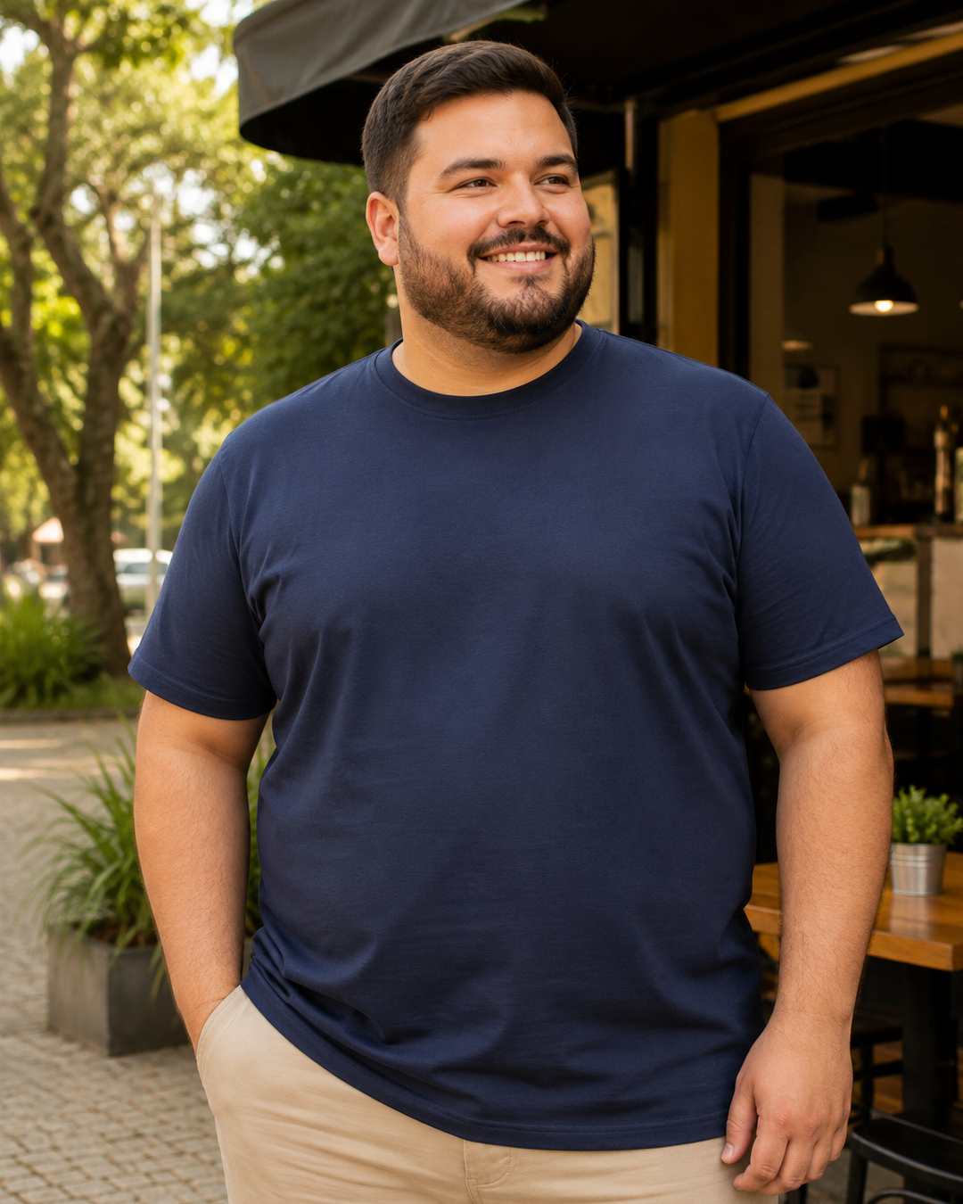 Camiseta Plus Size Básica